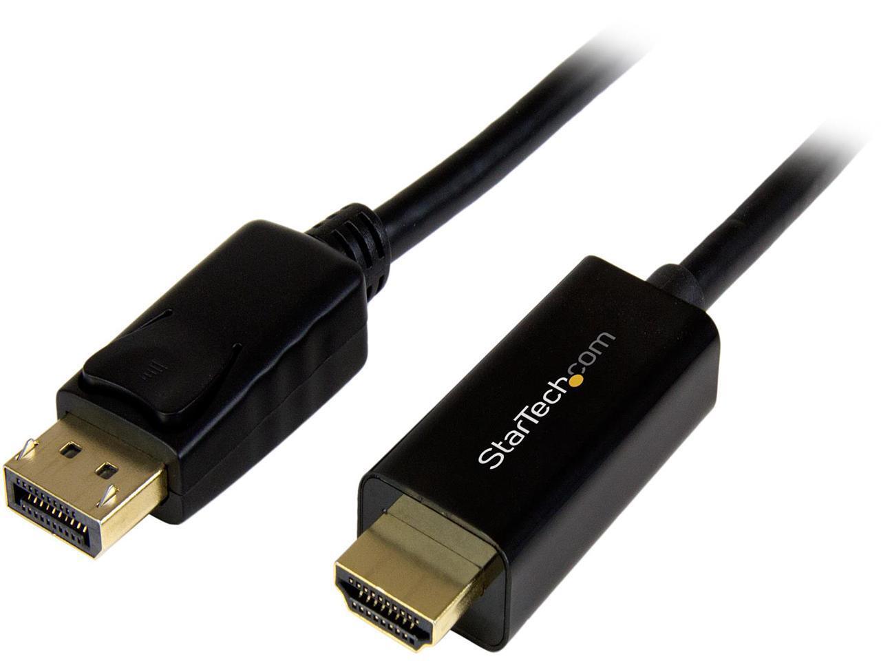 StarTech.com DP2HDMM3MB DisplayPort to HDMI Adapter Cable - 3 m (10 ft.) - DP to