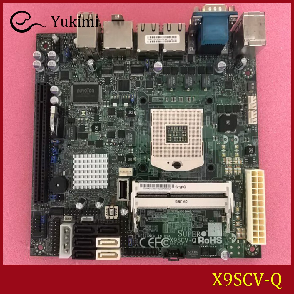 FOR Supermicro X9SCV-Q Ｍotherboard Test OK
