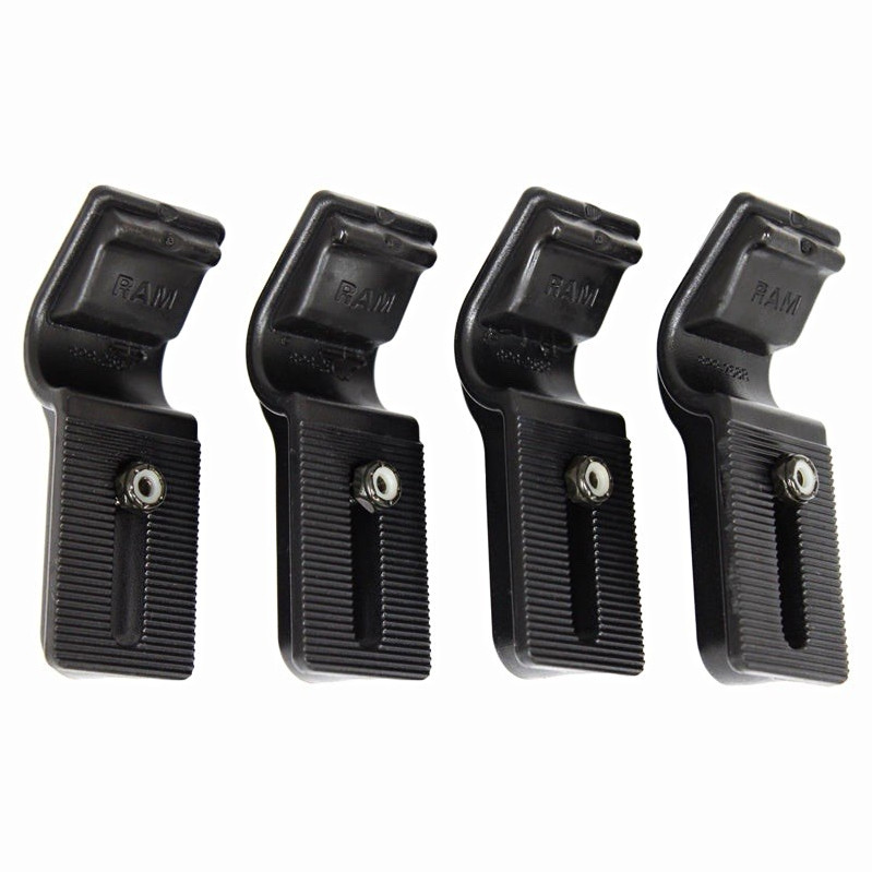 RAM Mount (RAM-234K-4U) Tough Tray Angled Retaining Arm Side Keepers (4pc Kit)