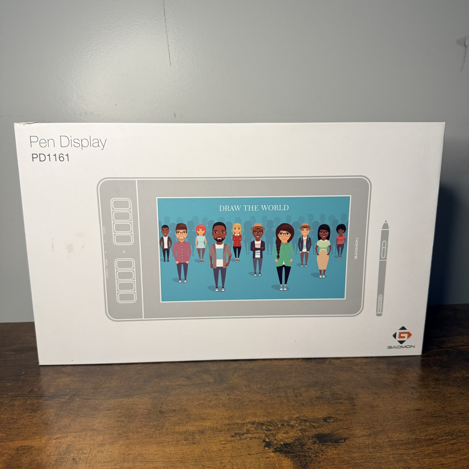 GAOMON PD1161 Graphics Tablet in box- Black