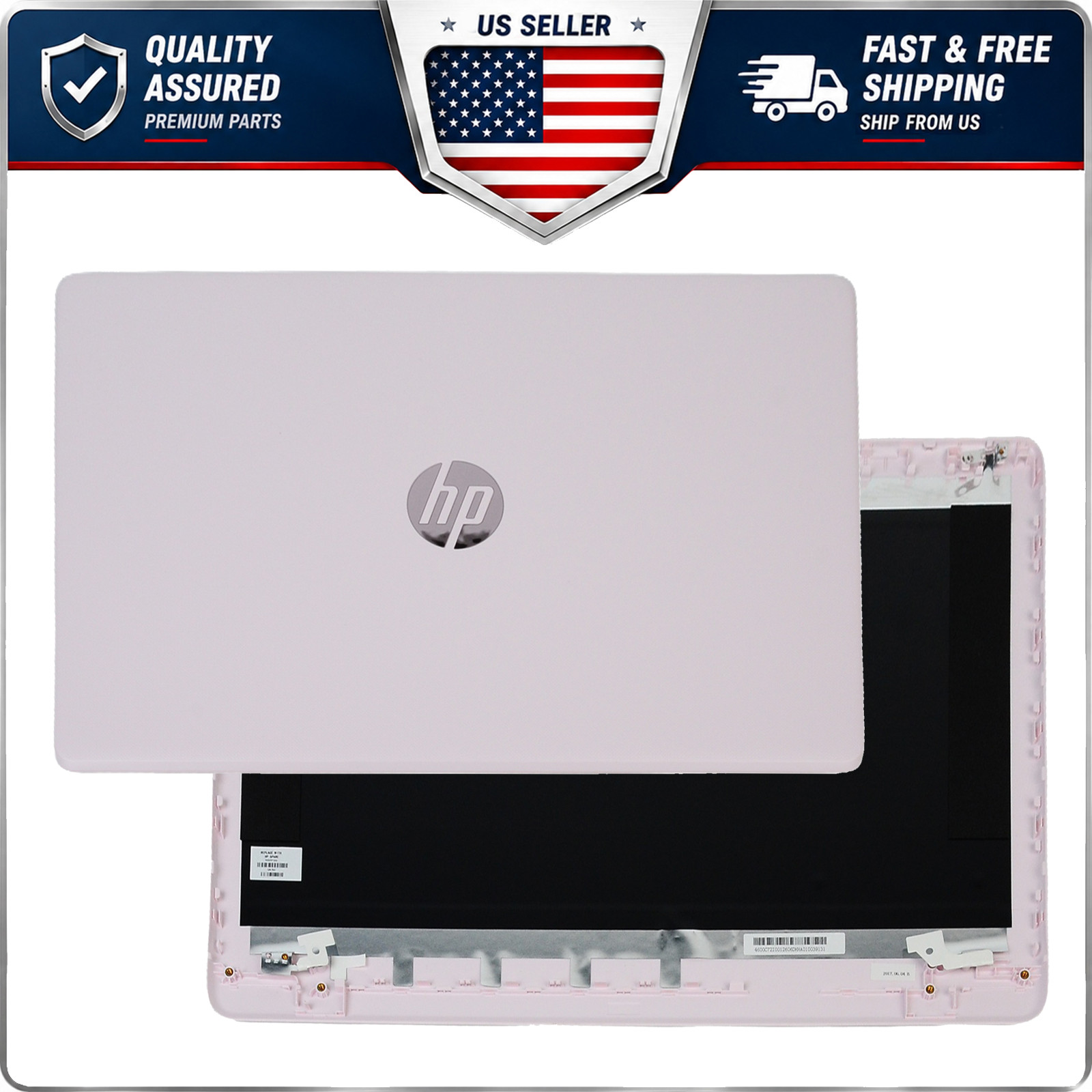 For HP Pavilion 17BS 17-BS 17-AY New Pink LCD Back Cover Rear Panel 933297-001