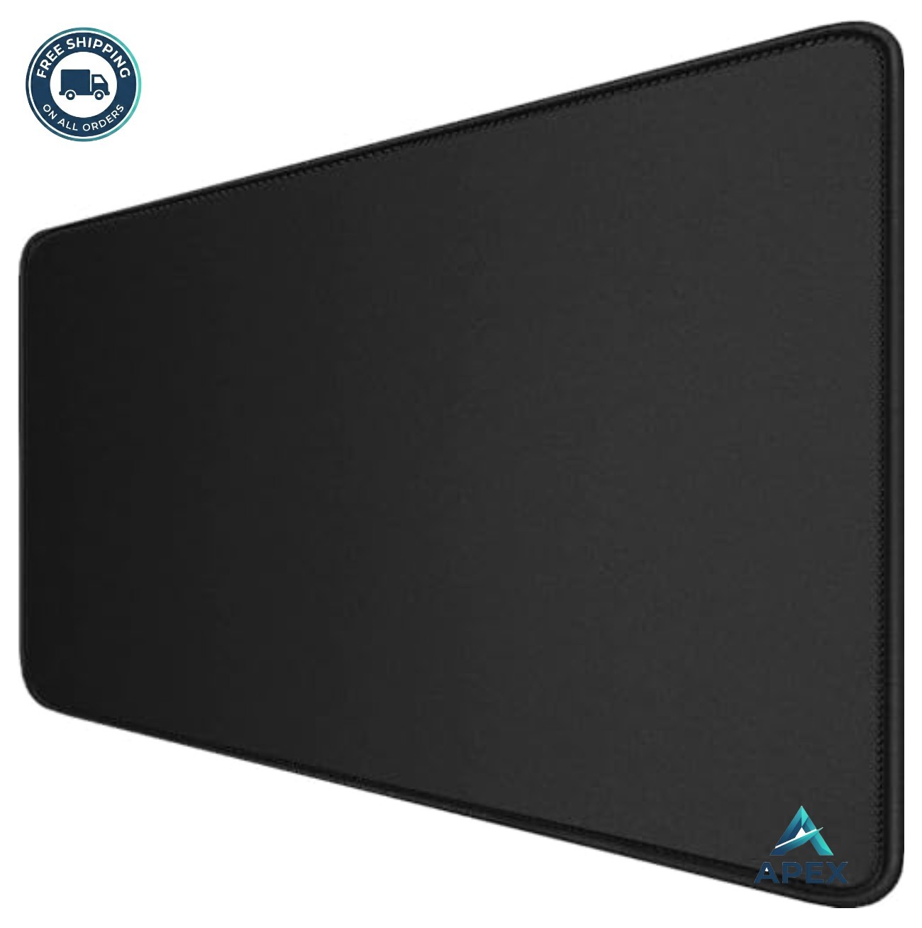 Large Extended Gaming Mouse Pad 47.3 x 23.6 Inch Stitched Edges Non Slip Rubber