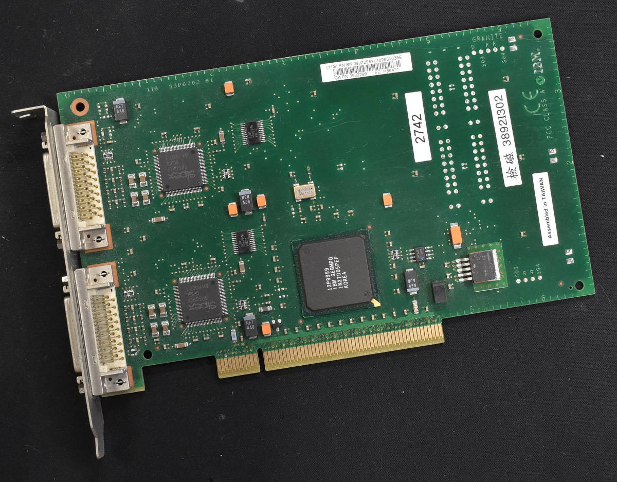 IBM 2742 39J2299 2-Line IOA 53P0702 PCI Granite IBM 2742 39J2299 2-Line IOA PCI