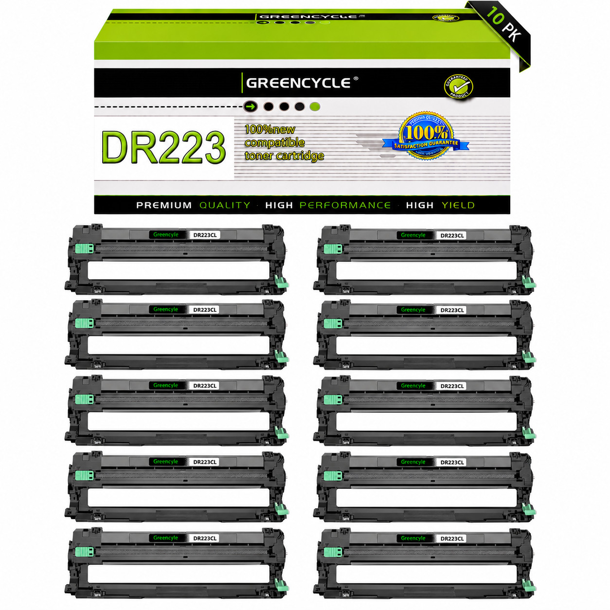 10PACK DR223CL Drum Unit Replacement Brother DR-223CL DR223 Brother HL-L3230CDW