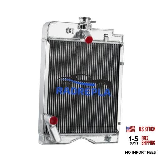 186830M91 3 Row Aluminum Radiator for Massey Ferguson TO30 TE20 TEA20 TO20