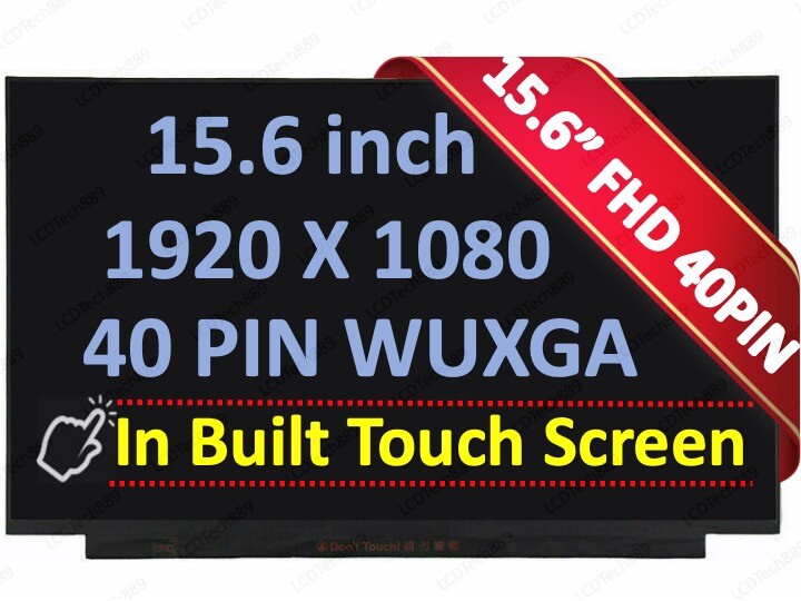 Lenovo IdeaPad 5-15IIL05 5-15ITL05 LED Lcd Touch Screen 15.6" FHD 40 Pin Narrow