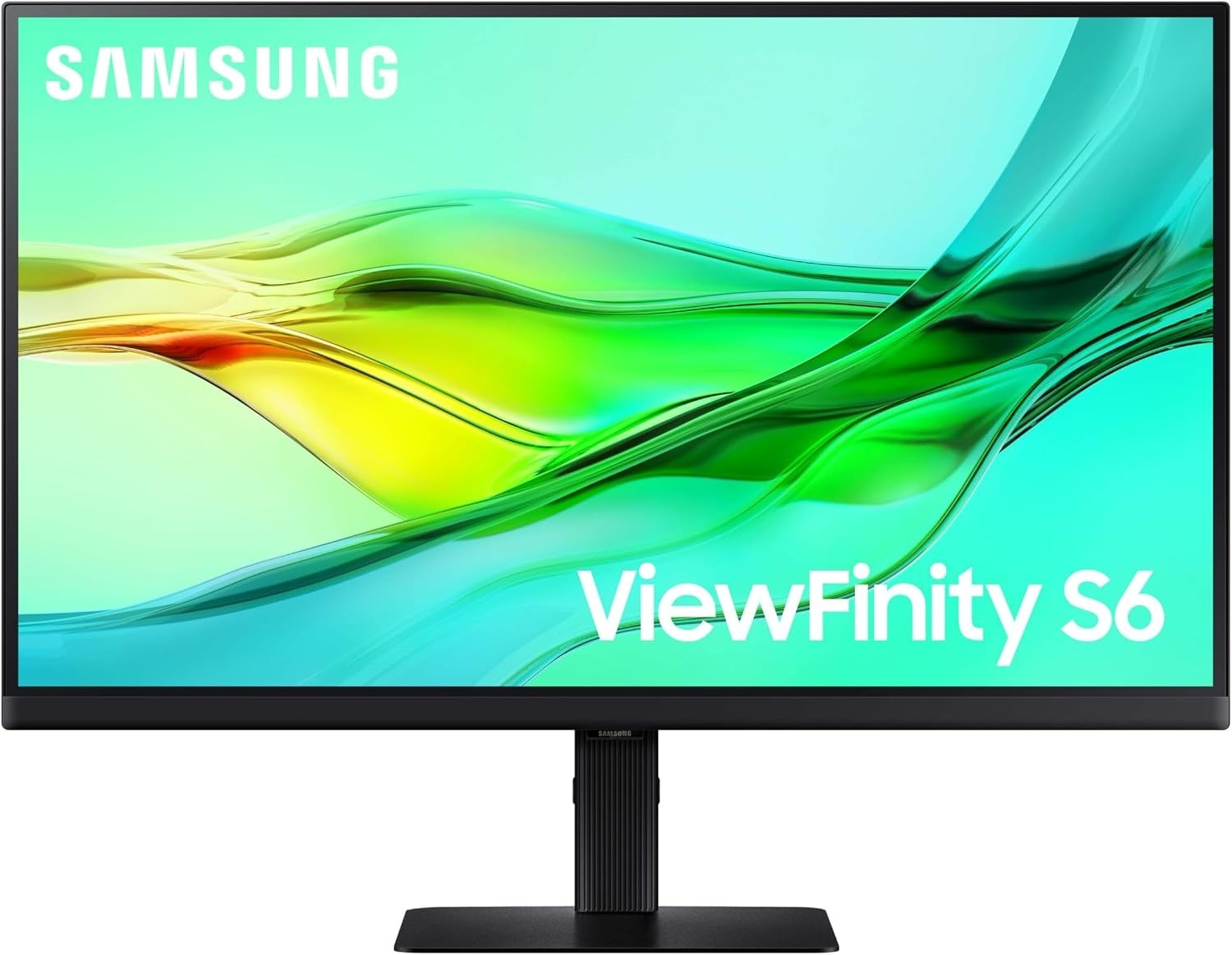 NEW Samsung ViewFinity S6 Monitor QHD - LS27D606UANXGO