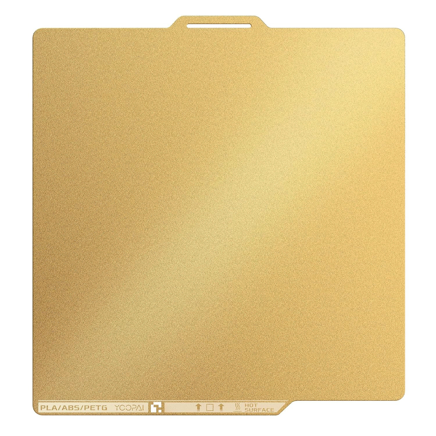 YOOPAI Textured Build Plate Double Sided PEI Sheet for Bambulab, 257x257mm, 1-Pa