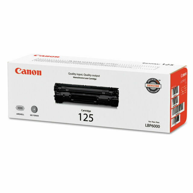Canon 125 for imageCLASS LBP6000 LBP6018 LBP6020 LBP6030 LBP6040 MF3010