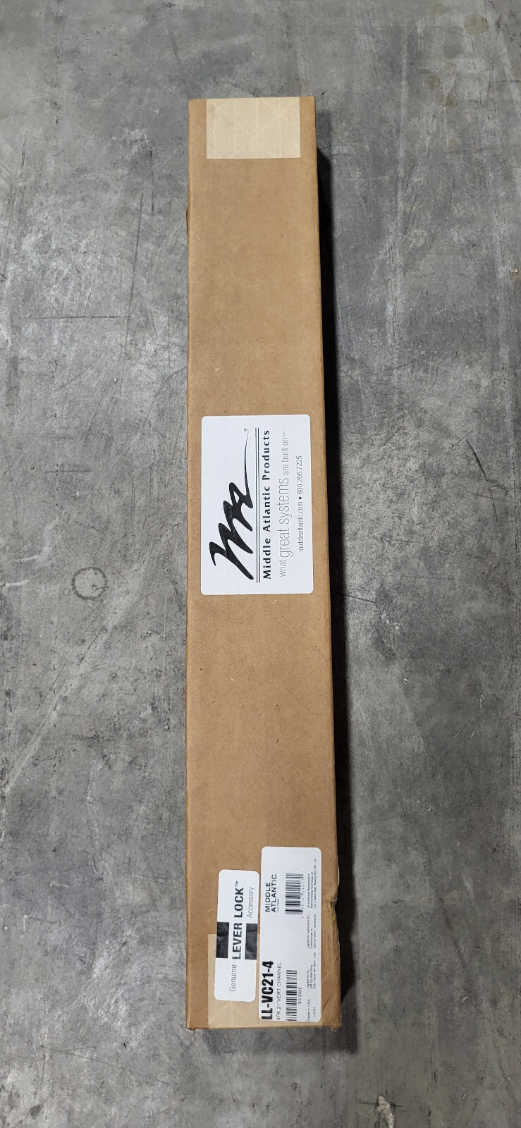 Middle Atlantic LL-VC21-4 21 inch Vert channel 4 Pack 