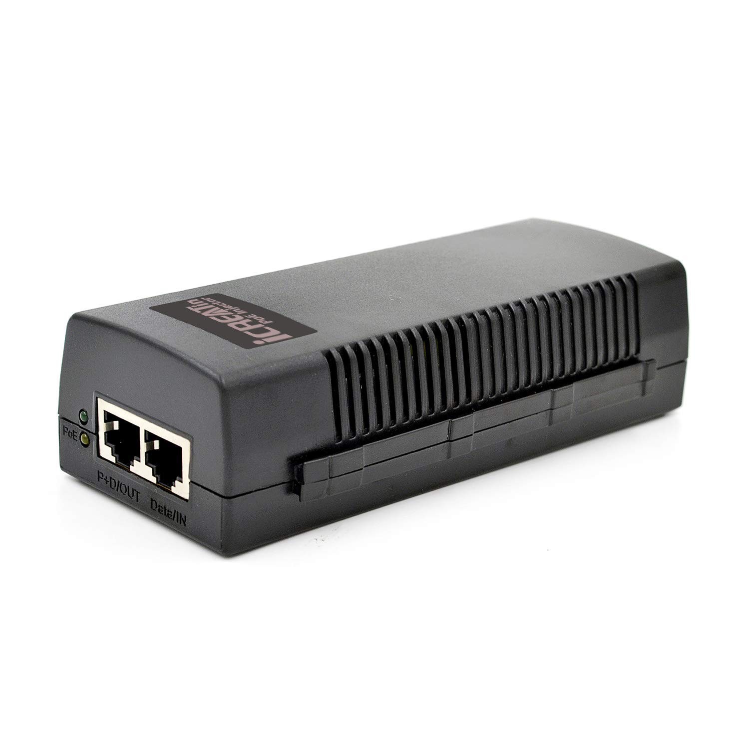 60W Gigabit PoE+ Injector, 10/100/1000Mbps, PoE++ Injector Ethernet Adapter, ...