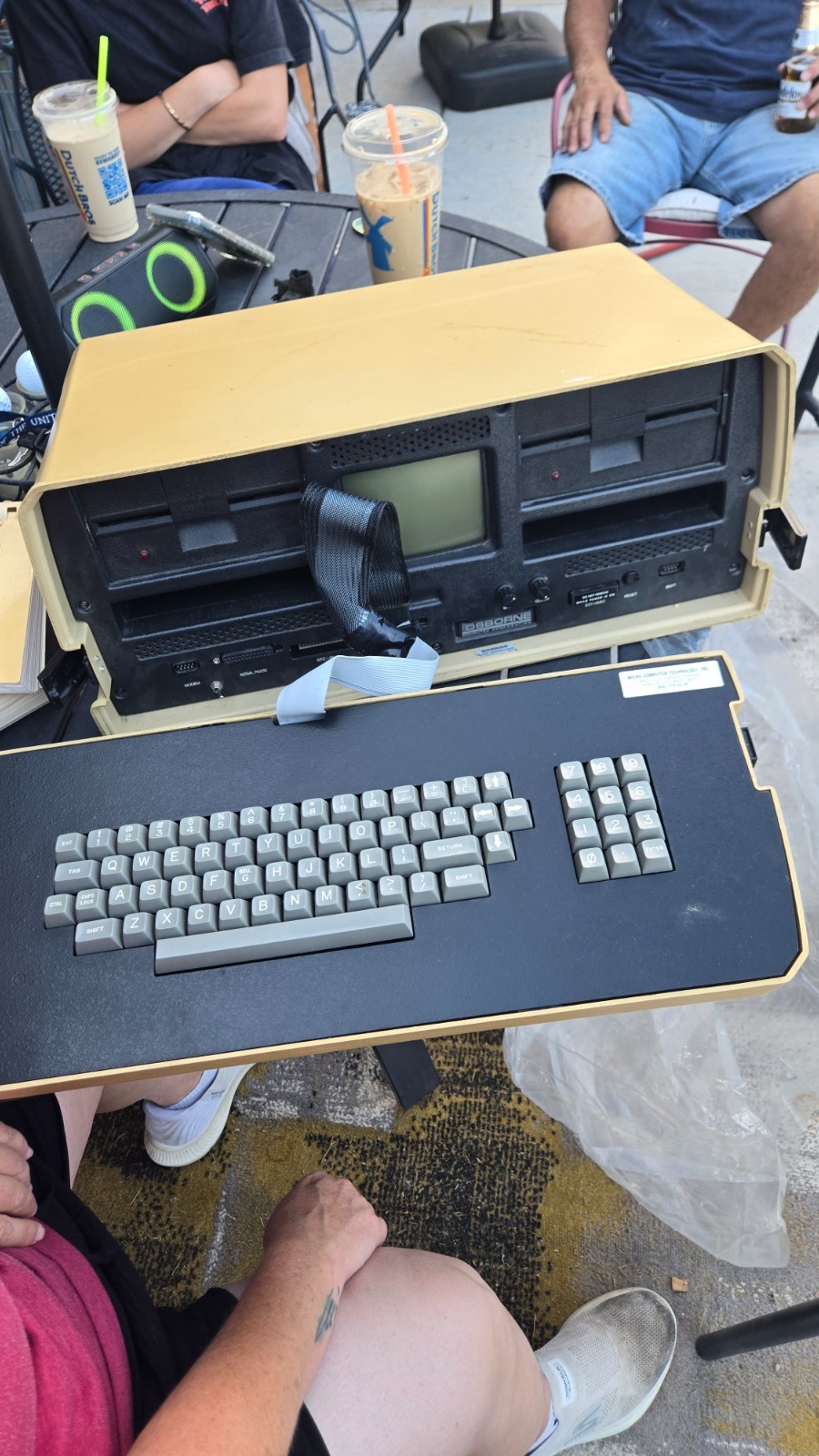 Vintage Osborne 1 Model in original box with guides and manuals