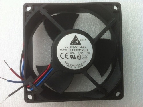 1PC Delta EFB0812EH-R00 8025 8CM 12V 0.42A 3-wire cooling fan