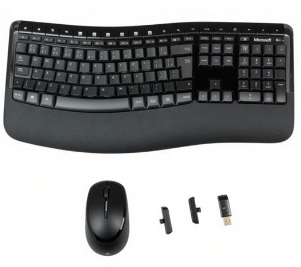 Microsoft Wireless Comfort 5050 Desktop Keyboard and Mouse Combo