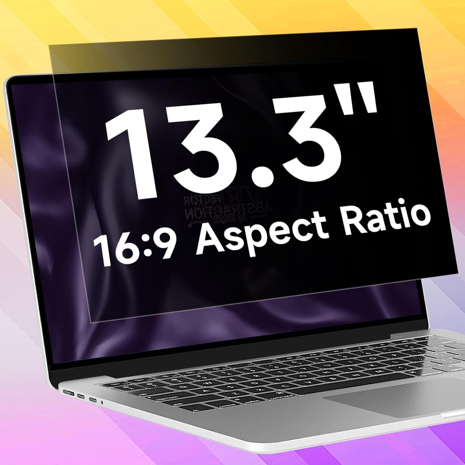 Privacy Screen Filter 13.3 Inch 1920x1080P for 16:9 Laptops, Anti Blue Light