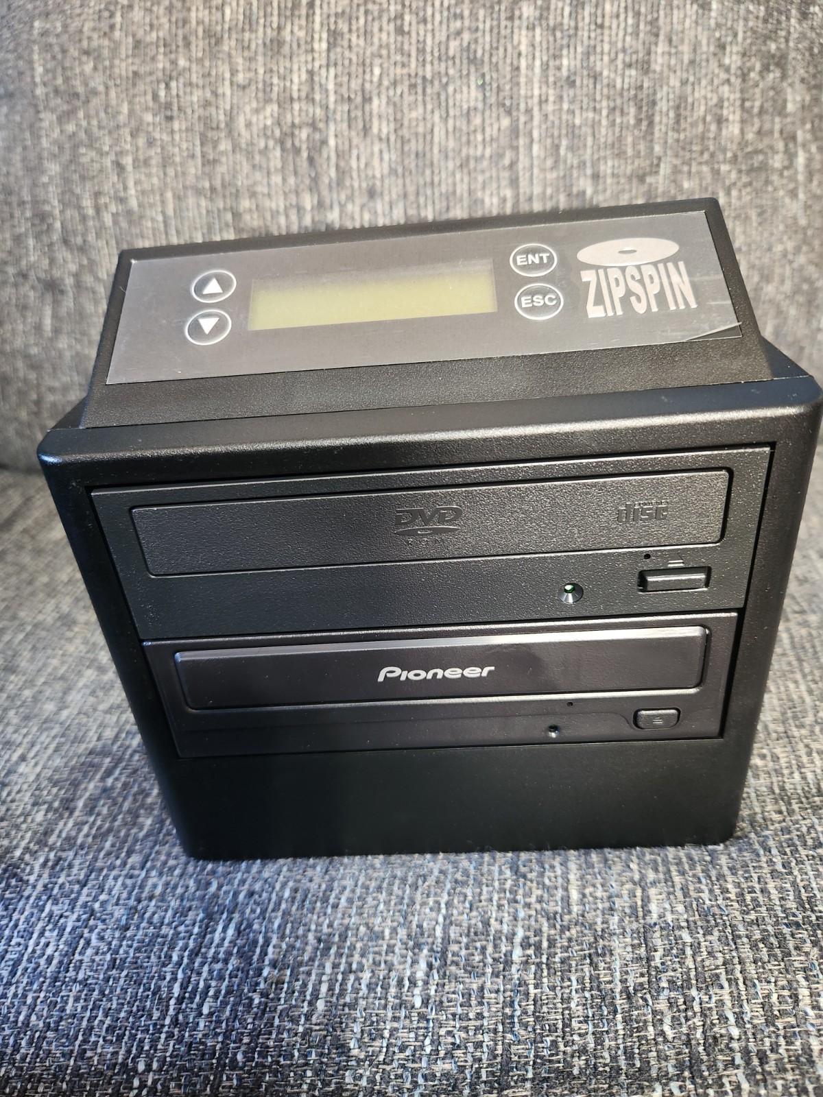 ZIPSPIN CD/DVD Duplicator DVD Copier CD Burner DVD-121-PRO WM-DC NEW. Pioneer 
