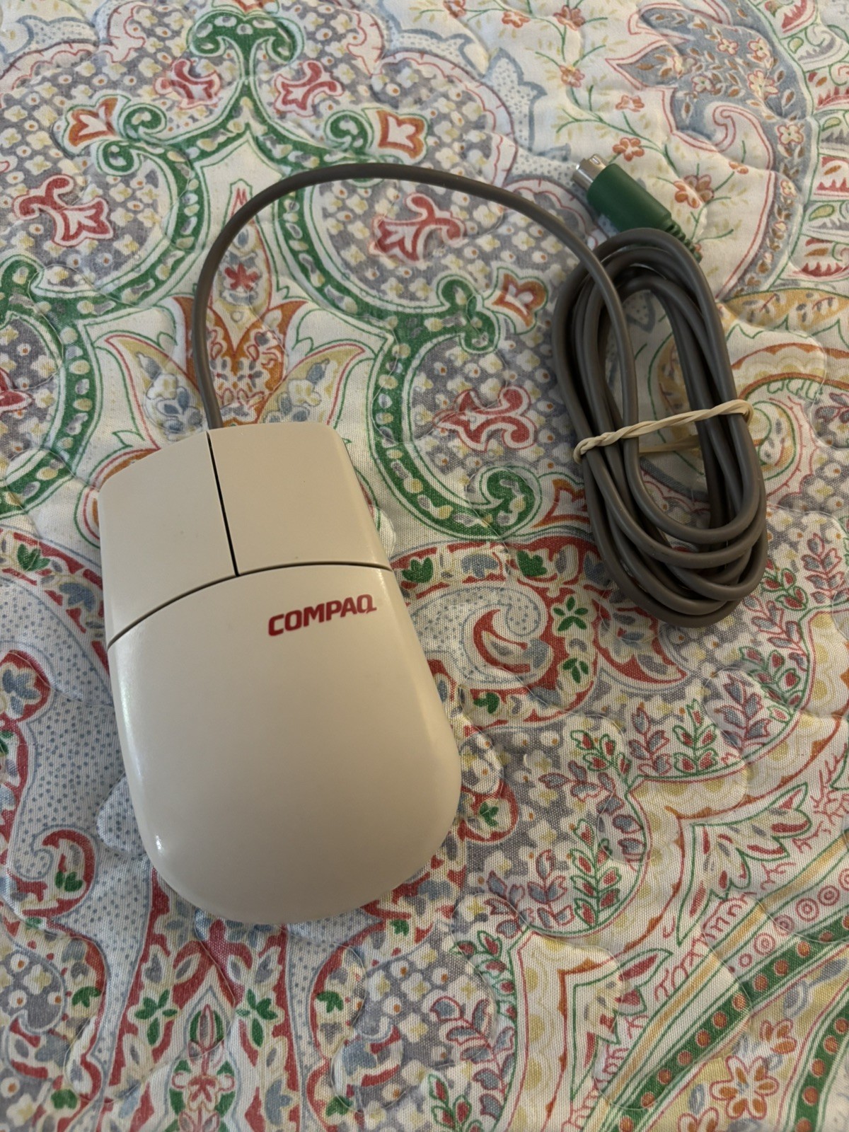 Compaq 2 Button PS/2 Mouse Model MUS9J   Vintage