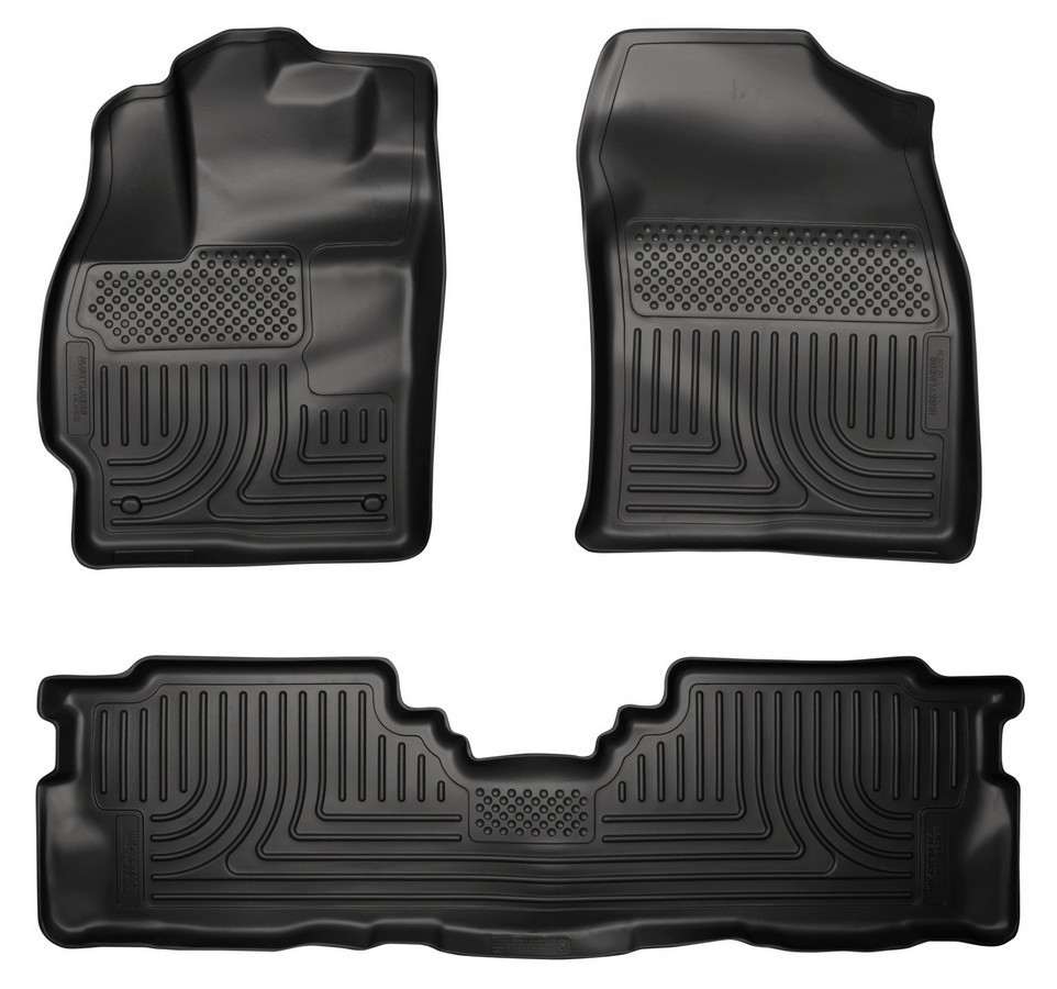 2012-2015 Toyota Prius Front 2nd Row Floor Liners – Compatible Replacement