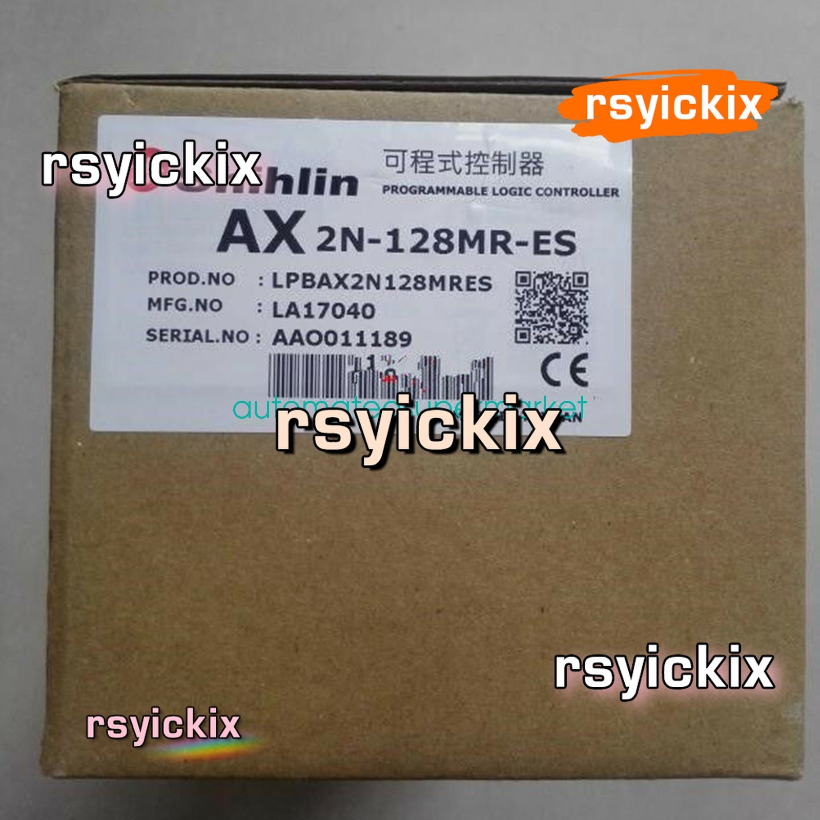 1PC New Shihlin AX2N-128MR-ES Programmable Logic Controller by DHL/FedEX