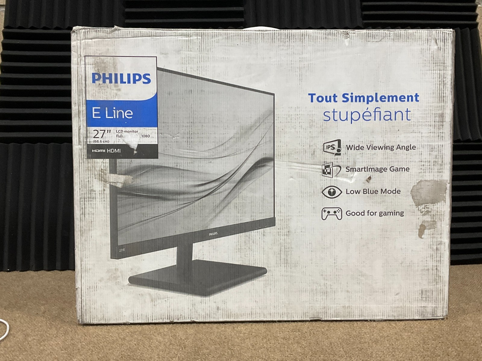 Philips E Line 27" LED LCD Monitor 1080p 271E1S ✨❤️✨✨❤️✨ NEW OPEN BOX