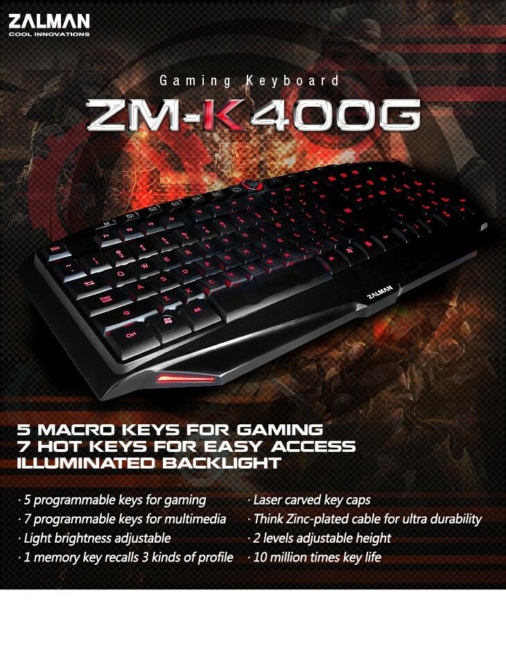 Zalman K400G  Keyboard