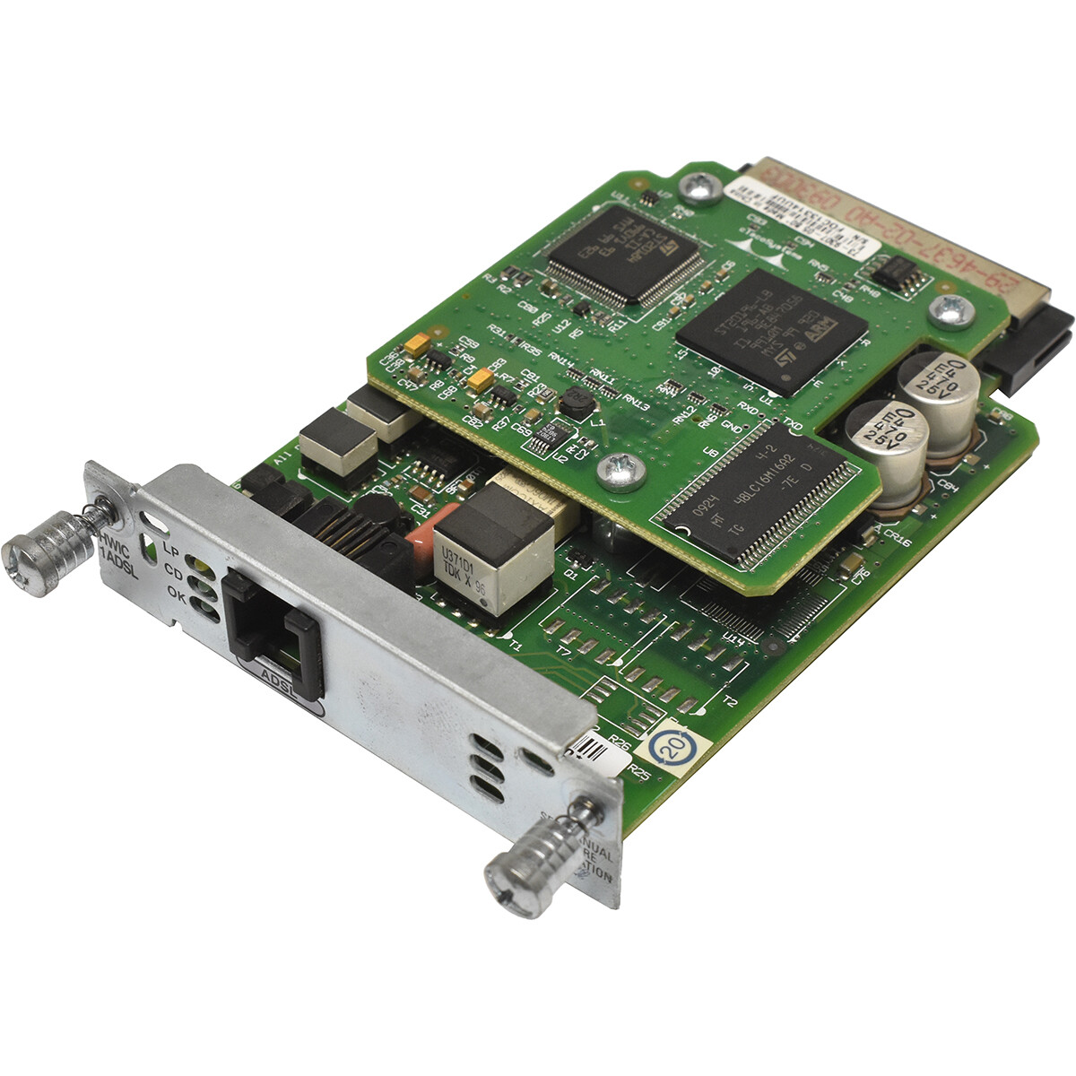 Cisco HWIC-1ADSL 1-Port High Speed WAN ADSL ADSL2+ Card 73-9932-06 800-26247-01