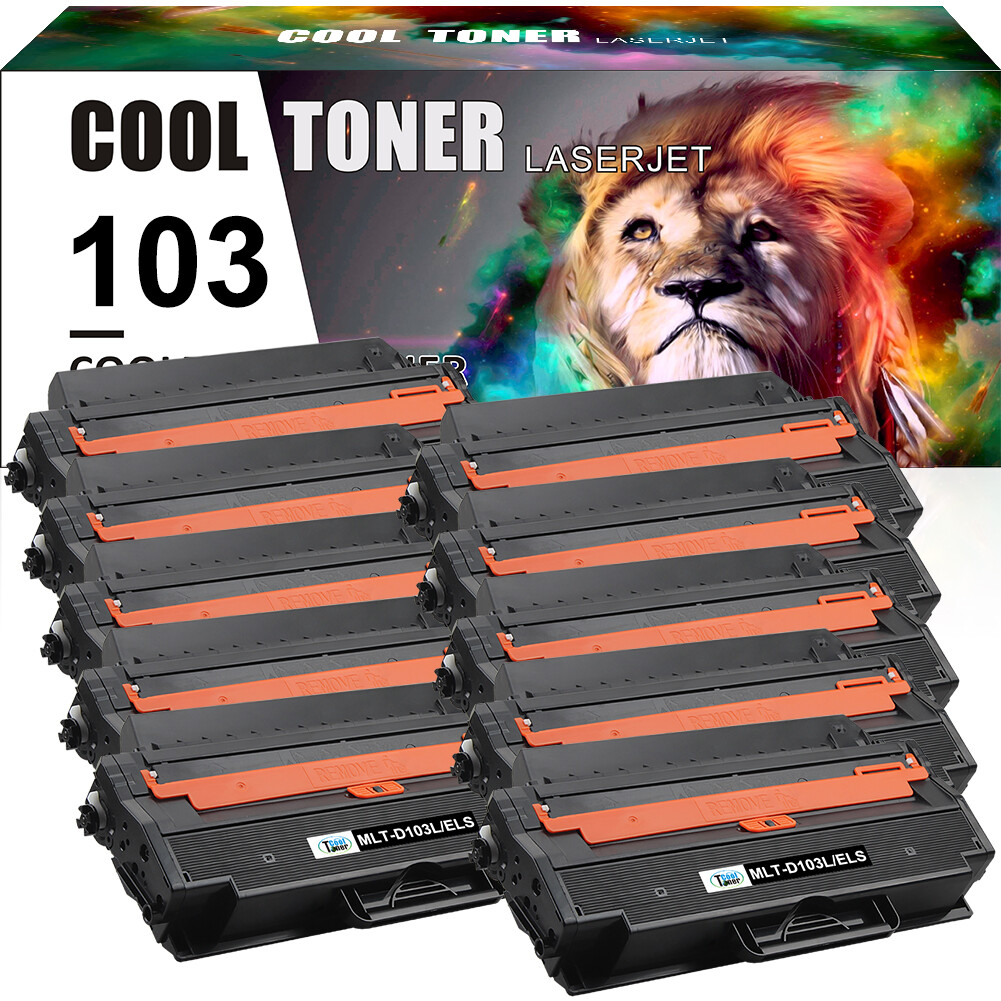 10pack MLT-D103L Toner Cartridge Compatible for Samsung 103L ML-2955DW ML-2955ND