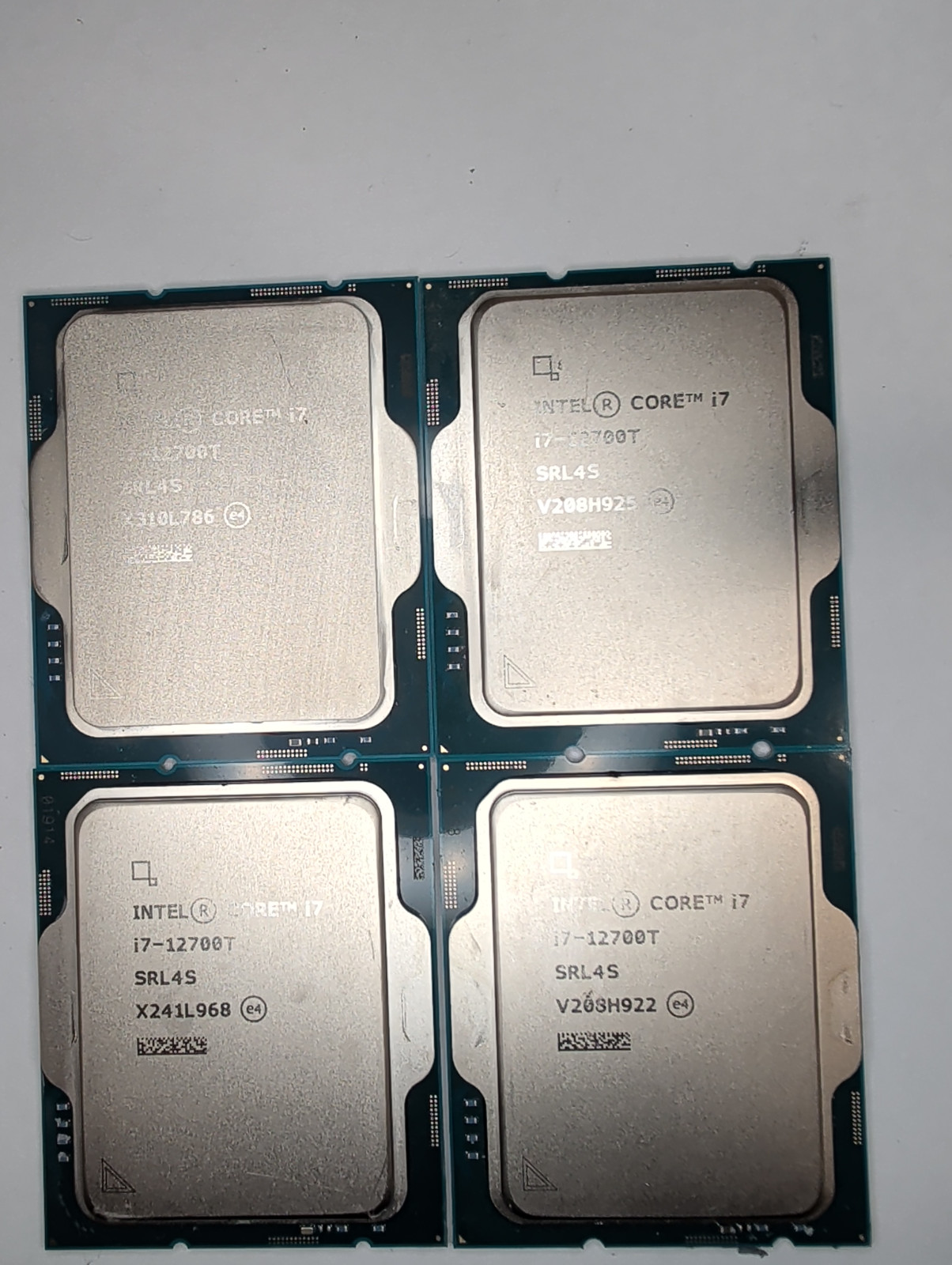 Intel Core i7-12700T SRL4S Desktop CPU