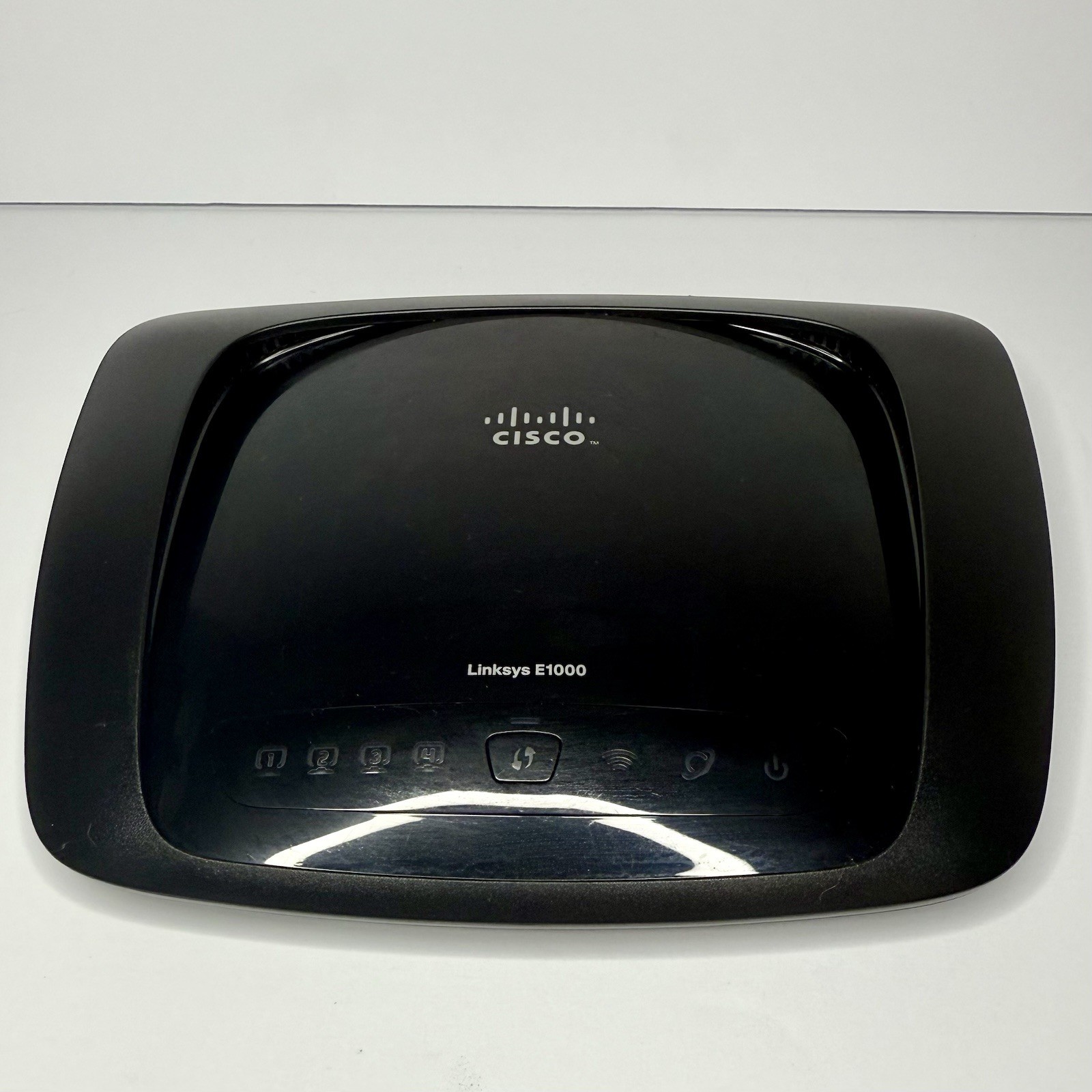 Cisco Linksys E1000 V2.1 Wireless-N WiFi Router Black Bundle w/ Power Adapter
