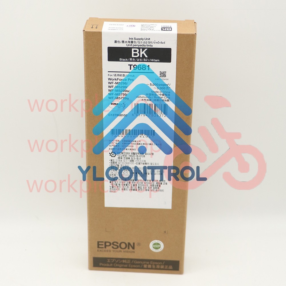1PCS NEW T9681 Black Ink Cartridge For Epson WF-M5799a M5799 WF-M5299a M5299