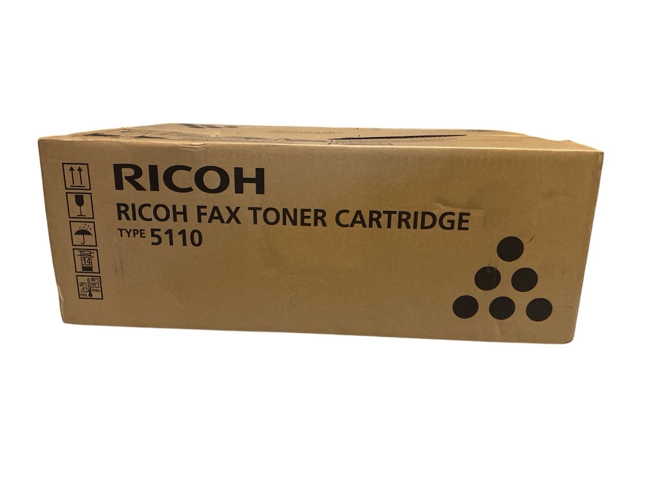 Genuine Ricoh Type 5110 Black Fax Toner Cartridge Model (H190-94)
