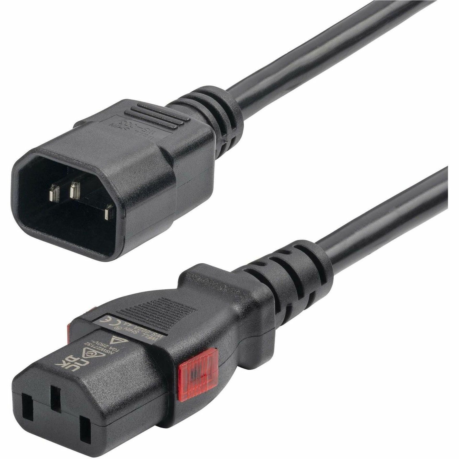 StarTech 4ft [1.2m] Power Extension Cord (87l38400powercord)