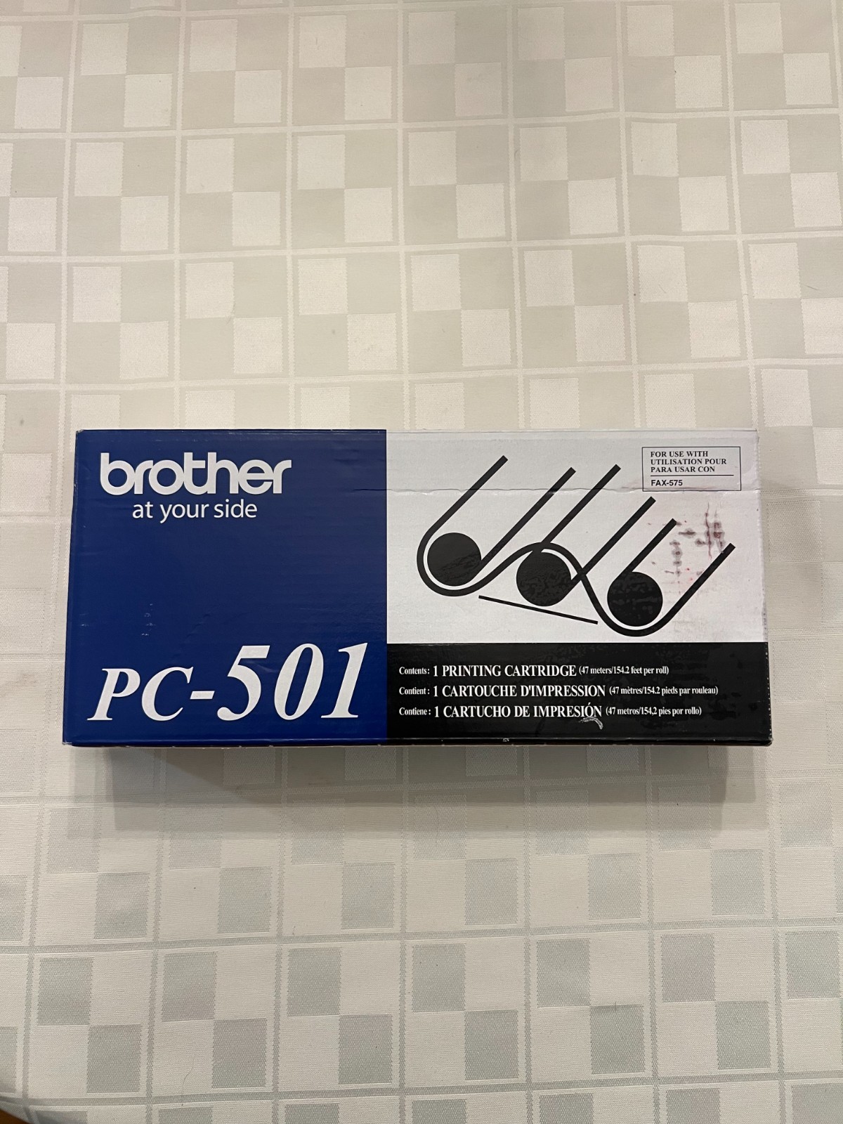 Brother PC-501 Printing Cartridge Brand NEW SEALED