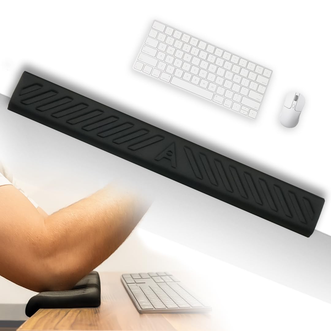 Desk Edge Cushion Extra Long 28 Inch Memory Foam Arm Rest Pad