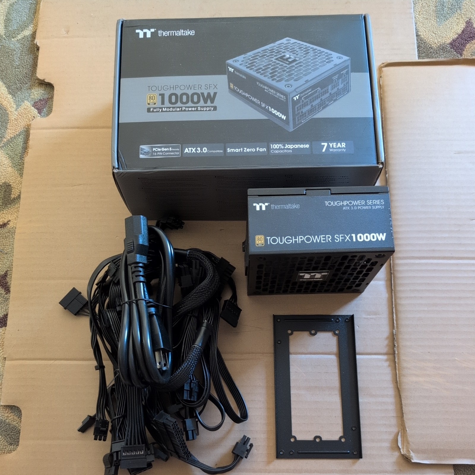 Thermaltake Toughpower SFX 1000W Fully Modular SFX-L ATX 3.0 PS-STP-1000FNFAGU-1