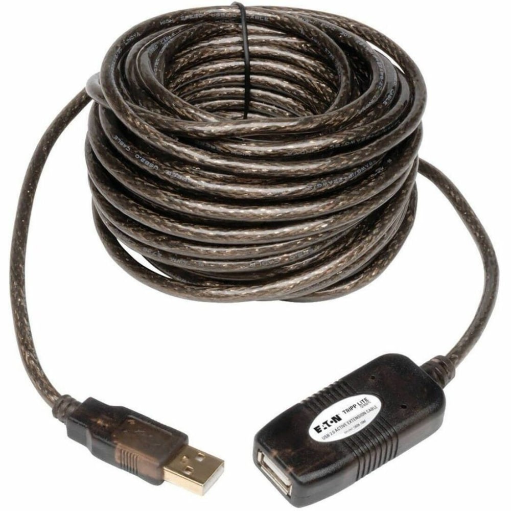 Tripp Lite U026-016 USB 2.0 Hi-Speed Active Extension Repeater Cable 16FT.