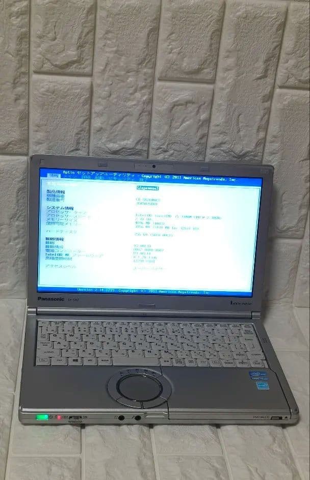 Panasonic Let’s Note CF-SX2 Laptop Used Japan Genuine