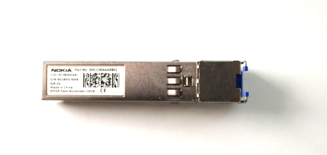NOKIA 3HE11904AARB01 Copper RJ45 SFP IPUIBZ6DAA Optical Transceiver