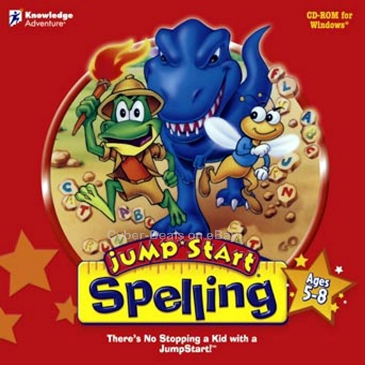 JumpStart Spelling Ages 5-8 Knowledge Adventure Jump Start New Sealed