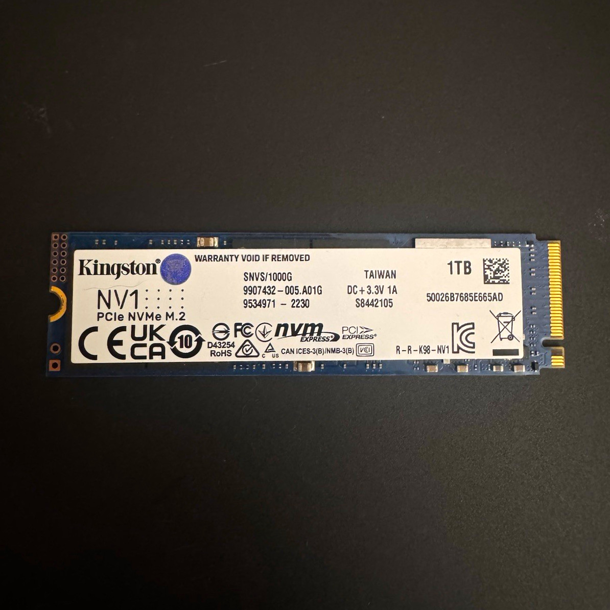 Kingston NV1 1TB M.2