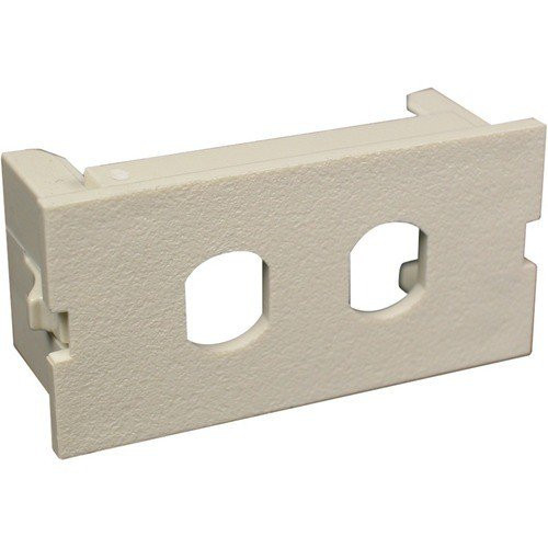 Wiremold CM2-U2ST 2A Dual ST Inserts, Unloaded, Ivory (Bag of 17)