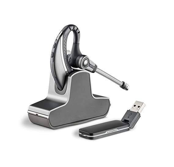 PLANTRONICS SAVI W430/A-M MS Lync Ear-Hook WIRELESS DECT HEADSET New in Grey Box