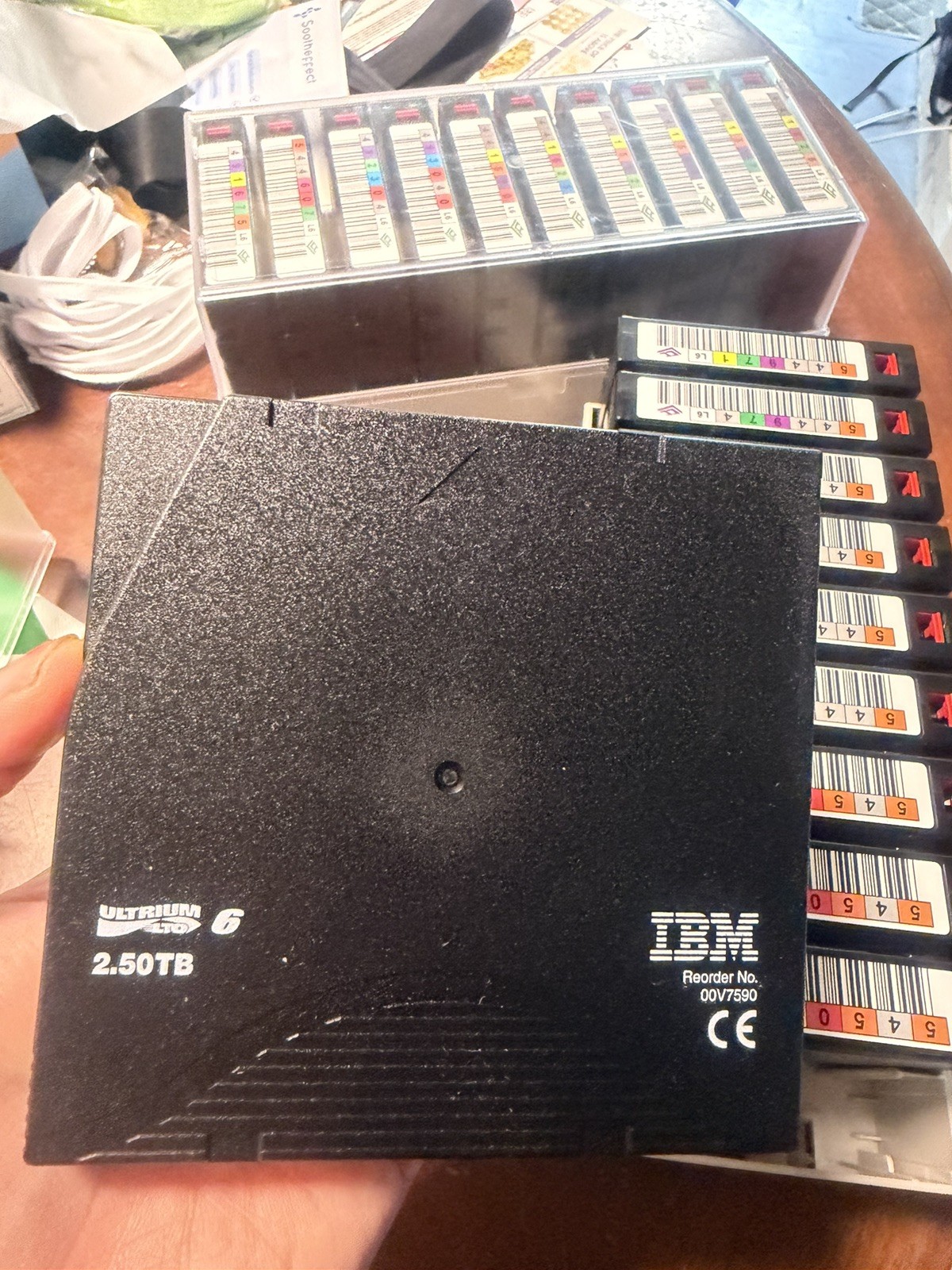 IBM LTO6 TAPE CARTRIDGE  2.5TB ULTRIUM DATA STORAGE BACKUP - 10 Pack