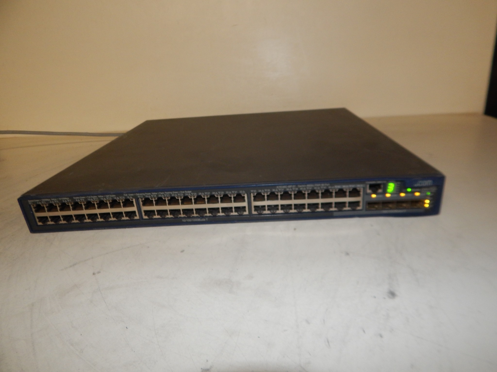 3Com 3CRS48G-48P-91 PWR 48-Port Gigabit Switch   (MHJ41)