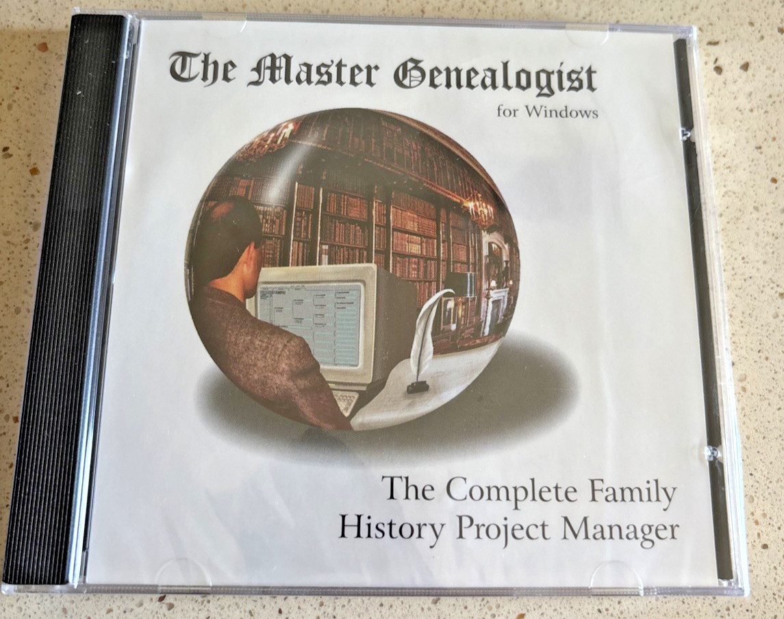 The Master Genealogist 3.x for Windows 95 CD-ROM By Wholly Genes 