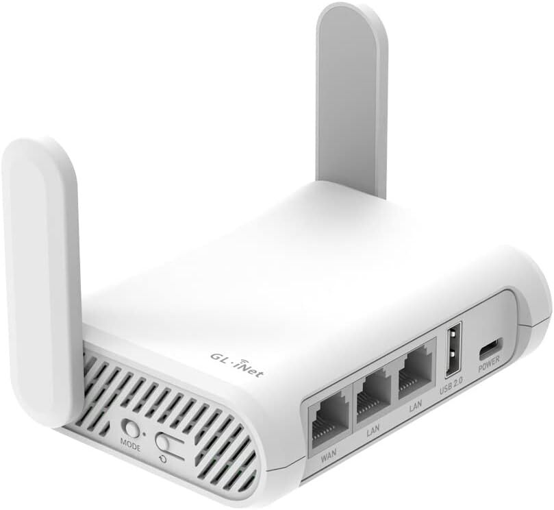 Gl Sft1200 Opal Portable Ac1200 Dual Band Travel Router With Vpn Support