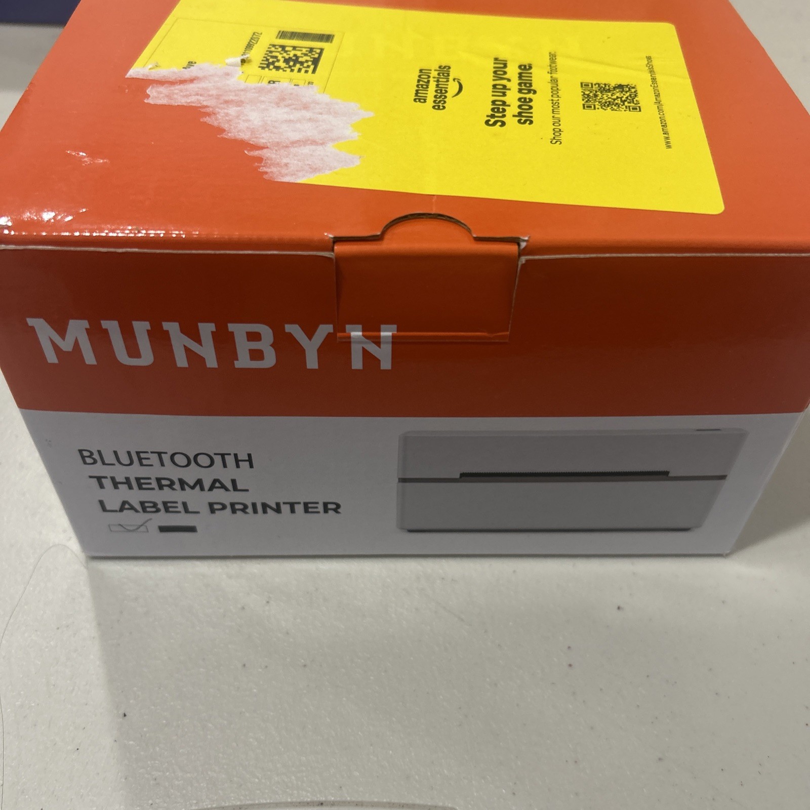 Munbyn Bluetooth Thermal Label Printer Model ITPP130B White 4x6
