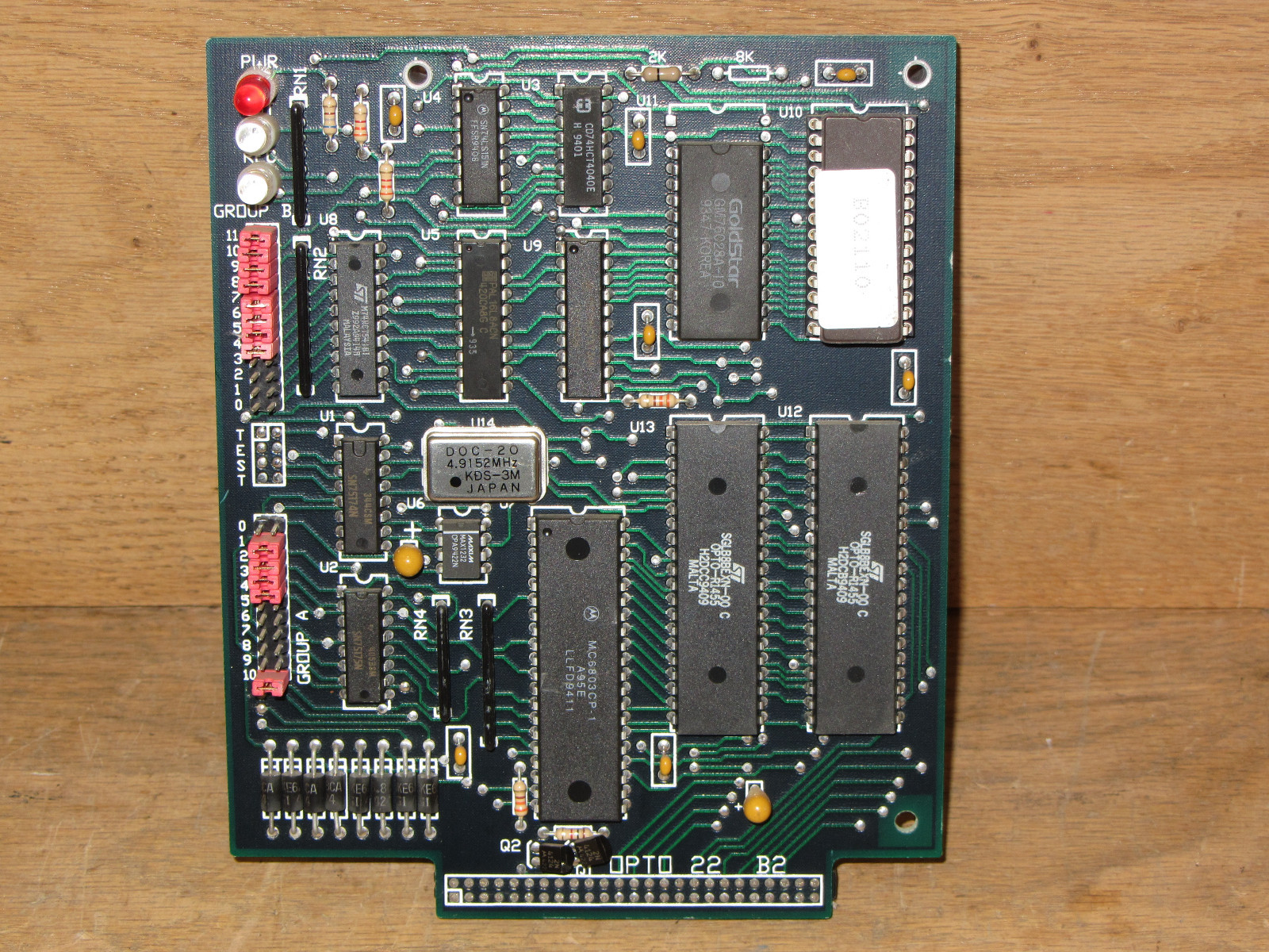 Opto 22 001848D Processor Circuit Board CSQ