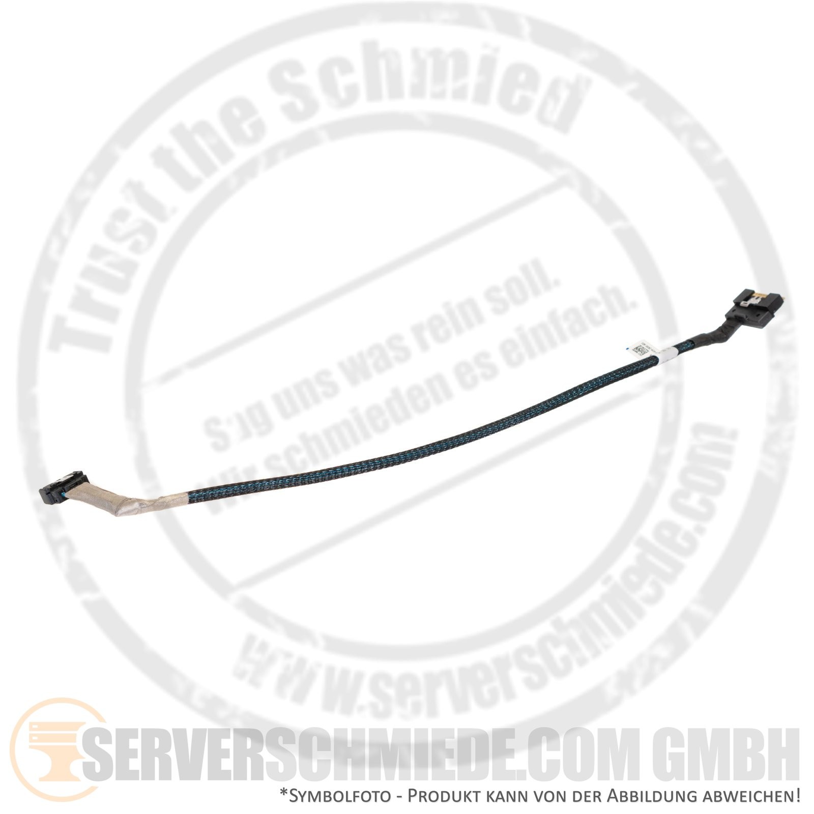 Dell 35cm backplane to front PERC controller cable 1x SFF-8654 8i straight to 1x S
