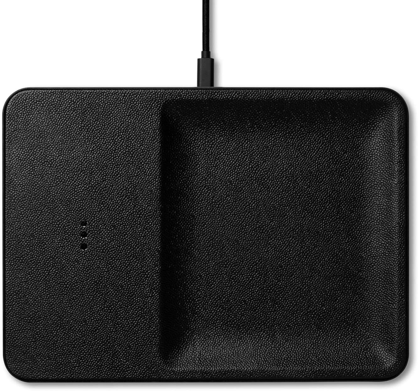 Courant Catch:3 Classics Leather Wireless Charger Charging Station Valet Tray